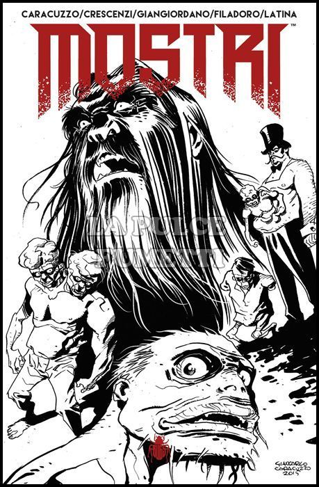 MOSTRI #     1 - VARIANT COVER